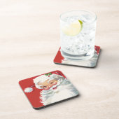 サンタすてきクロースのワイン コースター (右側)