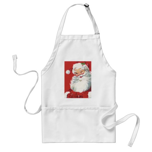 サンタすてきクロースのワイン スタンダードエプロン (正面)