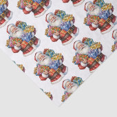 サンタすてきクロースクラシッククリスマスパターン 薄葉紙 (詳細)