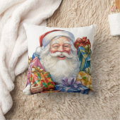 サンタすてきクロースクラシッククリスマス クッション (ブランケット)