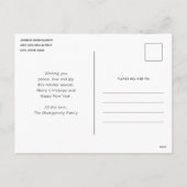 サンタすてきクロースクラシッククリスマス シーズンポストカード (裏面)