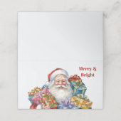 サンタすてきクロースクラシッククリスマス プレイスカード (外部開封)