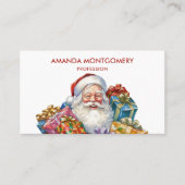 サンタすてきクロースクラシッククリスマス 名刺 (正面)