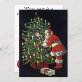 サンタすてきクロース招待状 招待状