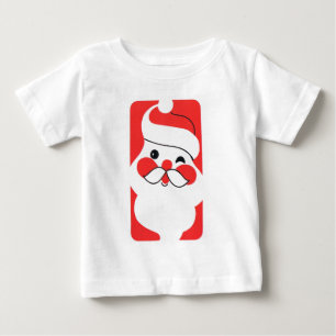 サンタすてきクロース ベビーTシャツ