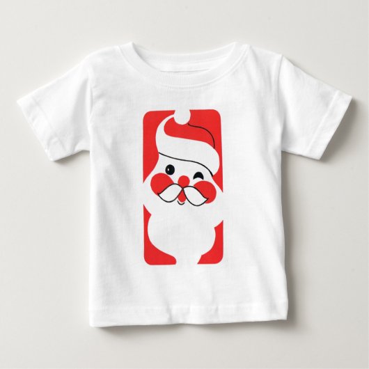 サンタすてきクロース ベビーTシャツ (正面)