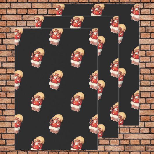 サンタすてきクロース ラッピングペーパーシート