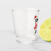 サンタすてきズジュース応援ショットグラス ショットグラス (左)