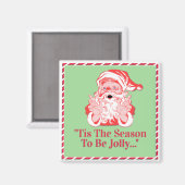 サンタすてきチザシーズンクリスマス マグネット (正面/裏面)
