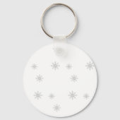 サンタすてきハットベビーシャワーゲスト記念ギフト キーホルダー (裏面)