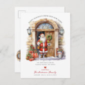 サンタすてきホリデームービング 案内ポストカード (正面/裏面)