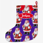 サンタすてきボカスタムーイズクリスマスストッキング ラージクリスマスストッキング (裏面)