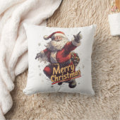 サンタすてきメリークリスマス枕 クッション (ブランケット)