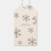 サンタすてきーとのクリスマス魔法ギフトラベル ギフトタグ (裏面)