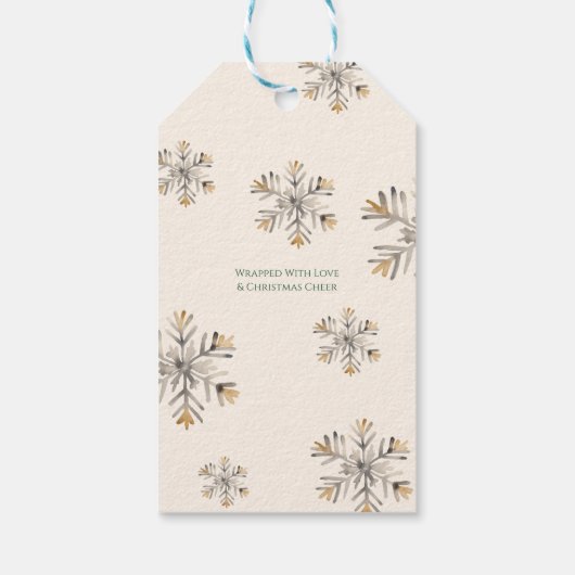 サンタすてきーとのクリスマス魔法ギフトラベル ギフトタグ (裏面)