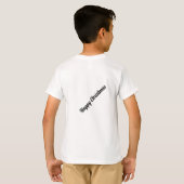 サンタすてきー：広がる休日応援» Tシャツ (裏面フル)