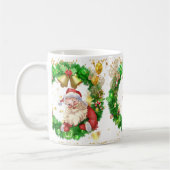 サンタすてき：お休みにぴったりのプレゼント コーヒーマグカップ (左)