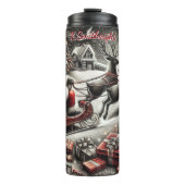 サンタすてき&ハッピートインデア タンブラー (正面)