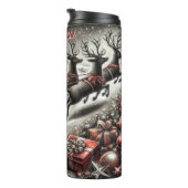 サンタすてき&ハッピートインデア タンブラー (回転右)