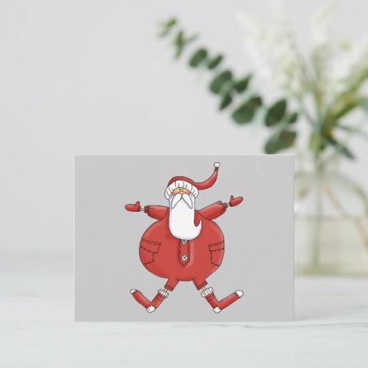 サンタすてきTシャツとギフト シーズンポストカード (スタンド正面)