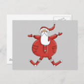 サンタすてきTシャツとギフト シーズンポストカード (正面/裏面)