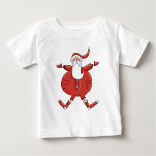サンタすてきTシャツとギフト ベビーTシャツ