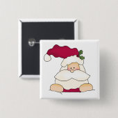 サンタすてきTシャツとギフト 缶バッジ (正面&裏面)