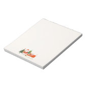 サンタそりにクリスマスプレゼント ノートパッド (回転)