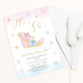 サンタそりのクリスマスギフトホリデージェンダーの表示 招待状