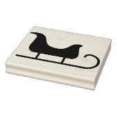 サンタそりのシルエットパターンアートスタンプ ラバースタンプ (スタンプ)