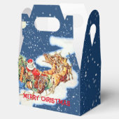 サンタそりのメリークリスマスのお願い箱 フェイバーボックス (オープン)