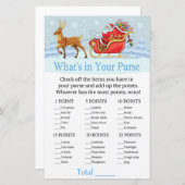 サンタそりトナカイあなたの財布ゲームの中に何がある (正面/裏面)