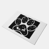 サンタそりポープリントドアマット ドアマット (アングル)