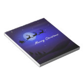 サンタそりムーンメリークリスマス ノートパッド (アングル)