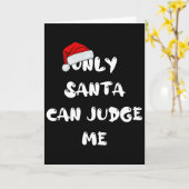 サンタだけが私を裁くことができる カード (黄色い花)