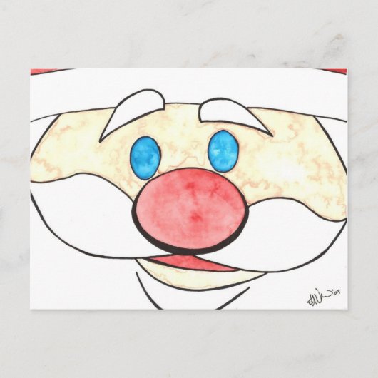 サンタだ！ シーズンポストカード (正面)