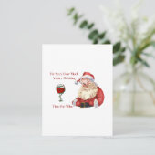 サンタとどれだけ飲んでいるか、彼は見ている シーズンカード (スタンド正面)