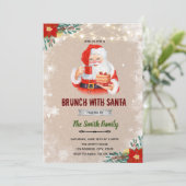 サンタとのクリスマス・ブランチへの招待 招待状 (スタンド正面)