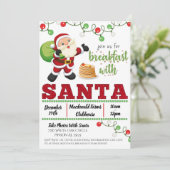 サンタとの朝食の招待状 招待状 (スタンド正面)