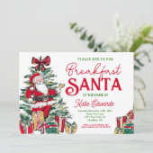 サンタとの朝食への招待 招待状 (スタンド正面)