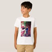 サンタとアイ子供のTシャツ Tシャツ (正面フル)