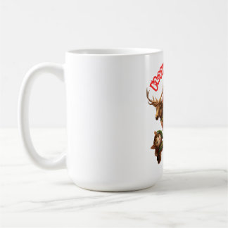 サンタとエルフの子猫たち - メオクリスマス かわいい ホリデー コーヒーマグカップ