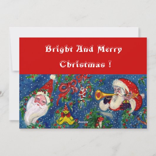 サンタとクリスマスの夜 シーズンカード (裏面)