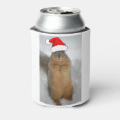 サンタとクリスマスリス 缶クーラー (缶裏面)