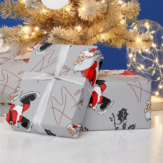 サンタとクリスマス ラッピングペーパー (クリスマス)