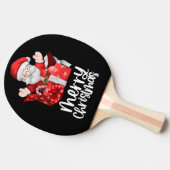 サンタとクリスマス 卓球ラケット (横)