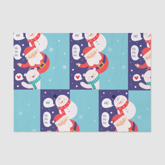 サンタとクルー 薄葉紙 (正面)