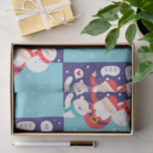 サンタとクルー 薄葉紙 (ギフト)