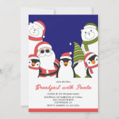サンタとクールベアーズのクリスマス・ブレックファースト　ノーム 招待状 (正面)
