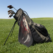 サンタとサモイドサンタフェスティバルクリスマス ゴルフタオル (グリーン)